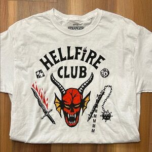 Netflix Stranger Things White Tee